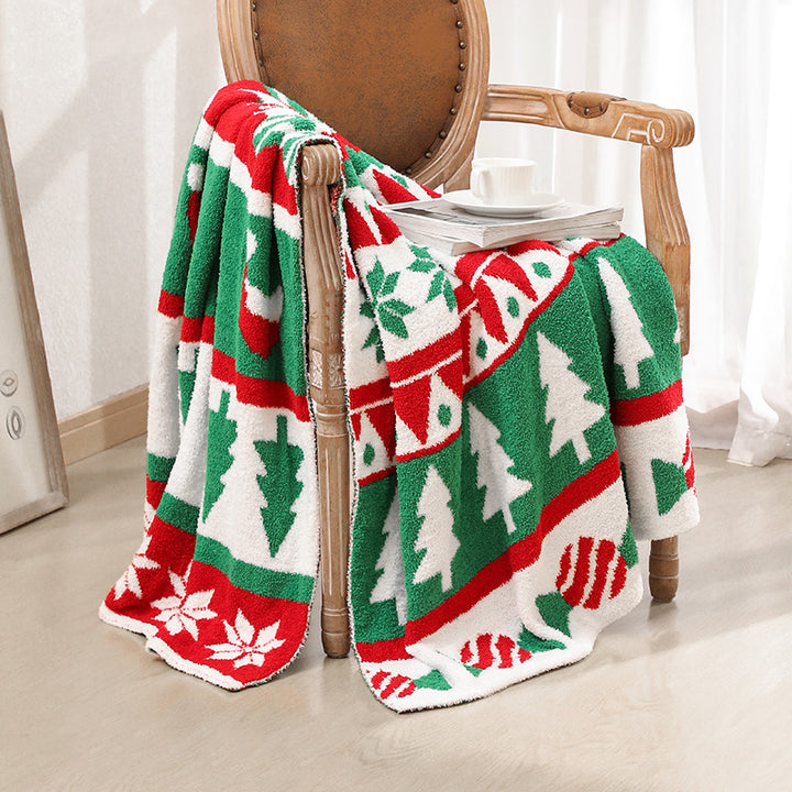 Cozy Fleece Throw Blanket