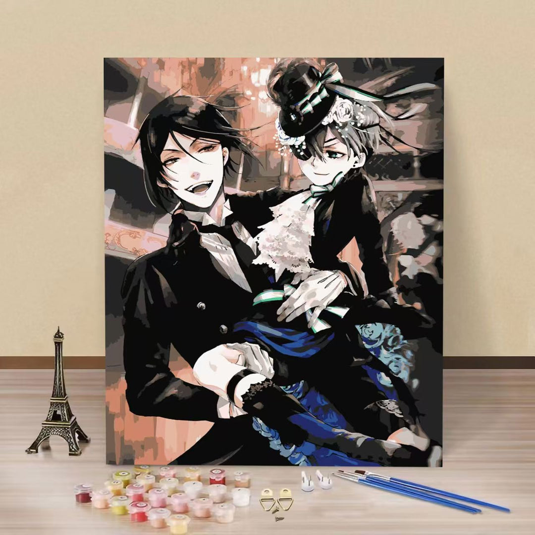 Gothic-Inspired Paint-by-Numbers Kit Bowlift