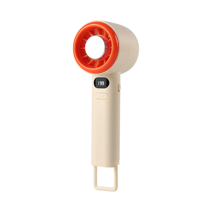 Women's portable mini fan with LCD display Bowlift