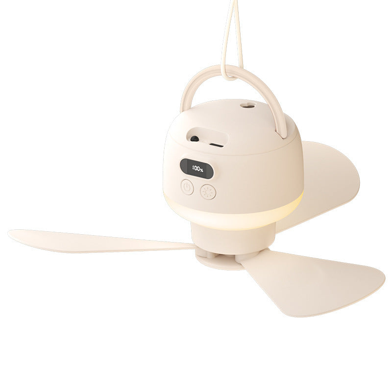 Unisex ceiling fan with integrated LED lighting Bowlift