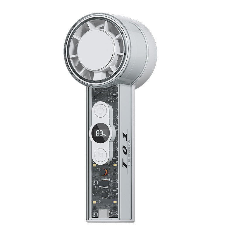 Unisex High-Performance Digital Handheld Fan Bowlift