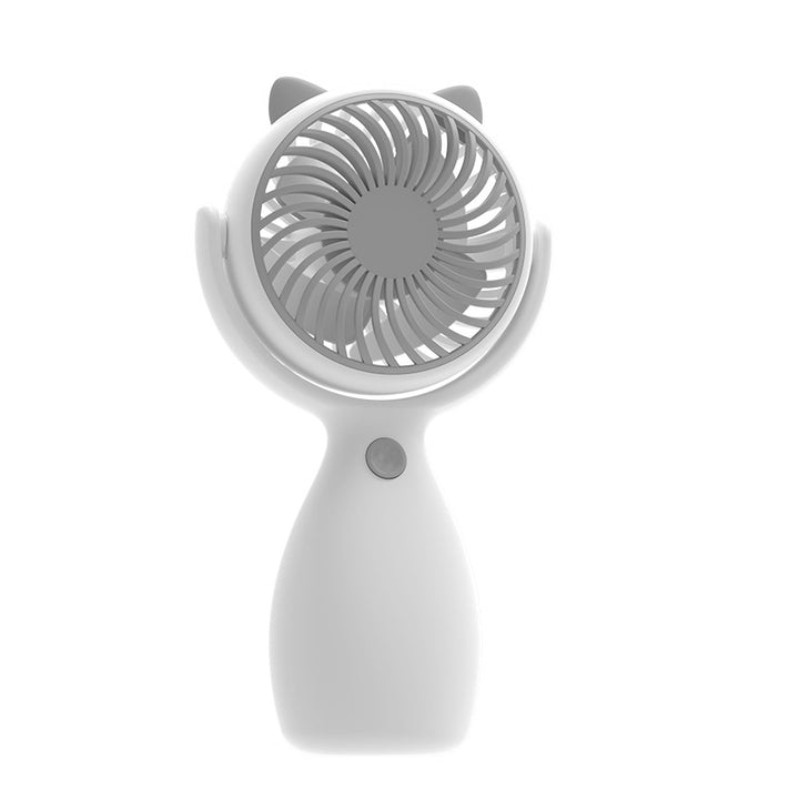 Ladies portable hand fan with funny design Bowlift