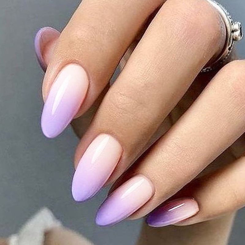 Ombre Press-On Nail Set Bowlift