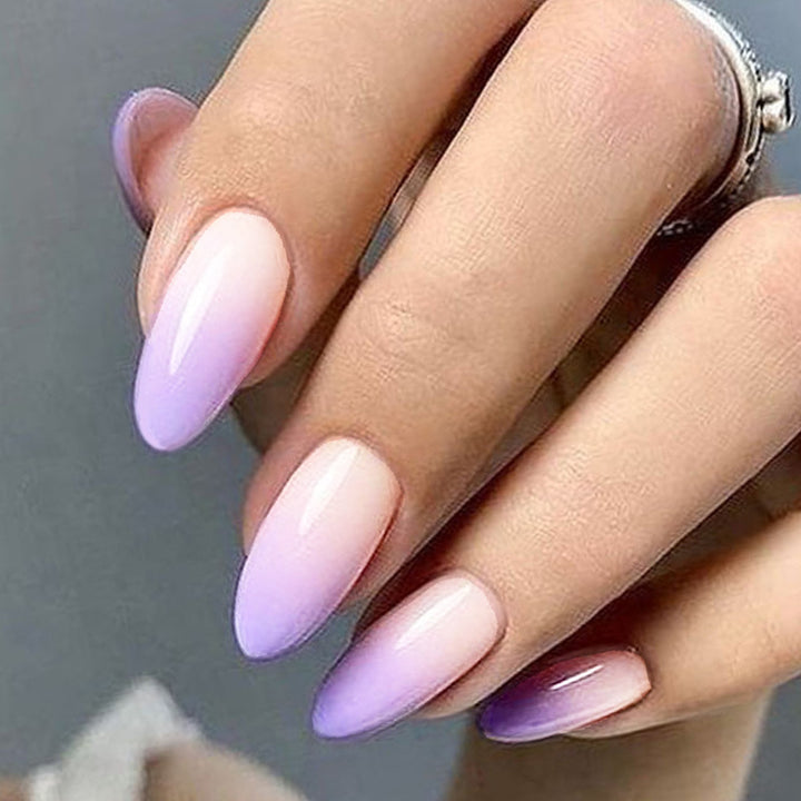 Ombre Press-On Nail Set Bowlift