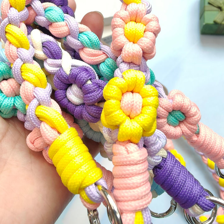 Floral Pattern Utility Lanyard Bowlift