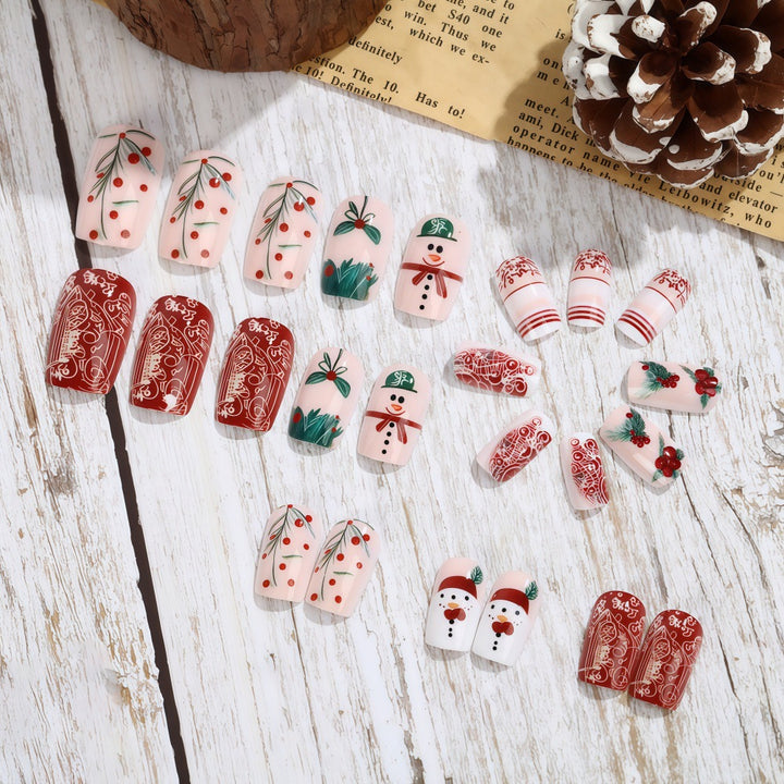 Creative Christmas Nail Design Set Bowlift