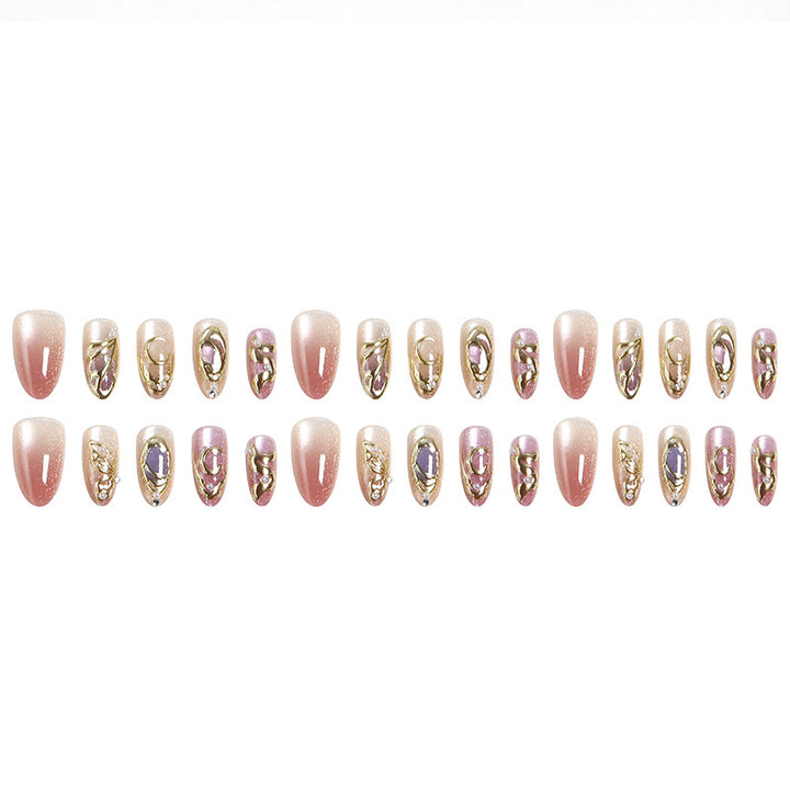Artful nail set with floral accents Bowlift