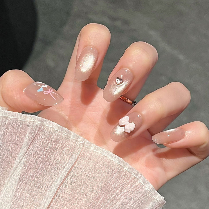 Decorative 3D Nail Art Extensions Bowlift