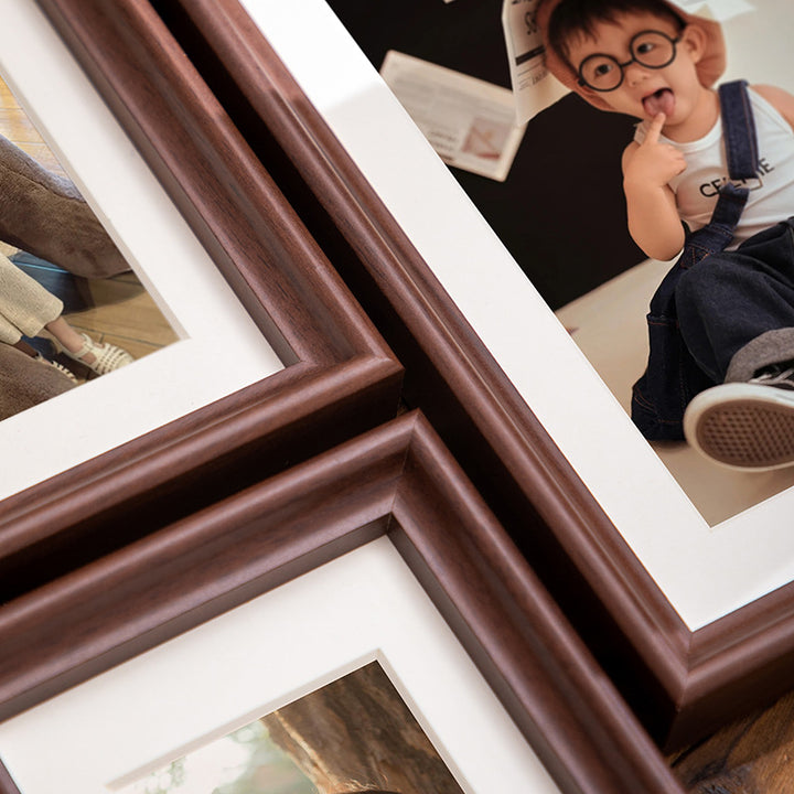 Premium Wooden Picture Frames Set