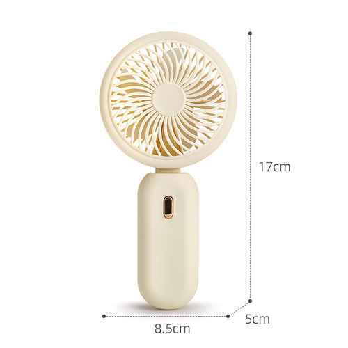 Women Portable USB Mini Fan with Three Speed Settings Bowlift
