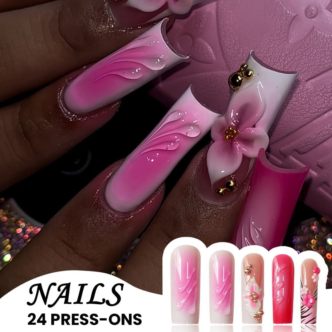 Deluxe Press-On Nail Set Bowlift