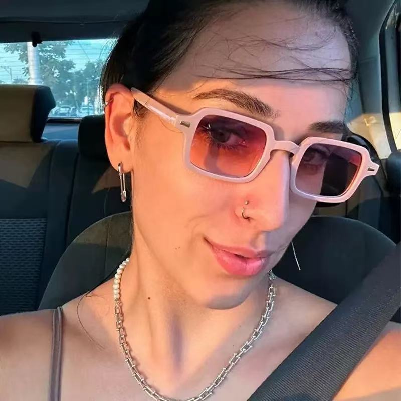 Vintage Inspired Square Frame Sunglasses Bowlift