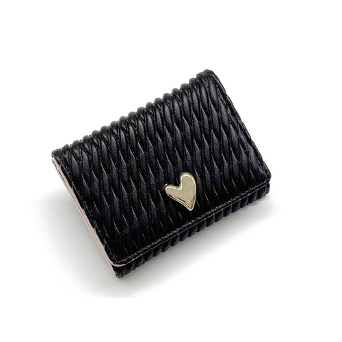 Textured Leather Wallet