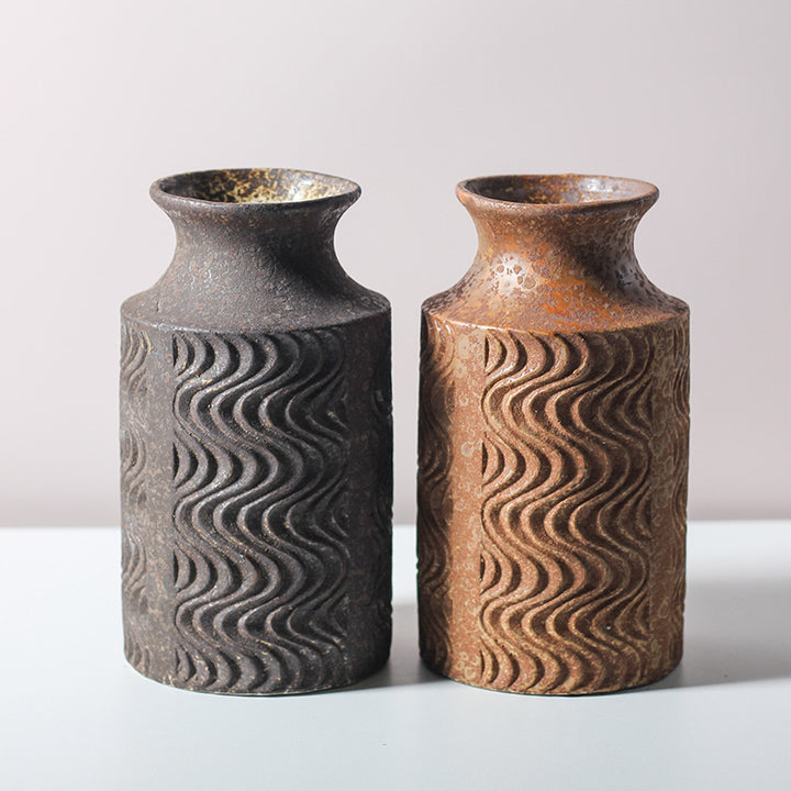 Textured Ceramic Vase