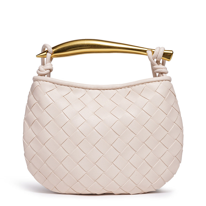 Stylish Woven Handbag Bowlift