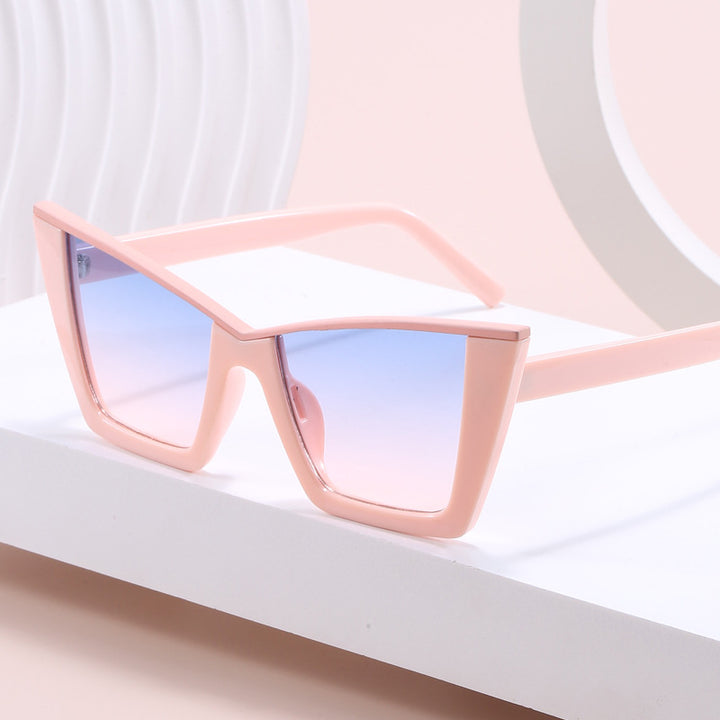 Ladies square sunglasses with golden details Bowlift
