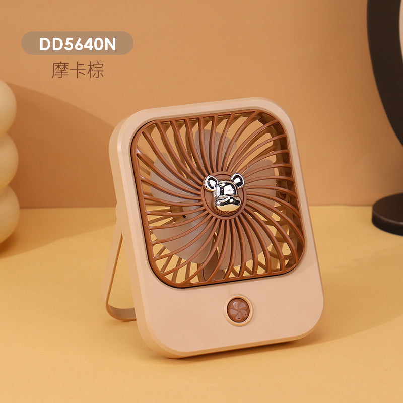 Women Portable Mini Fan in Playful Design Bowlift