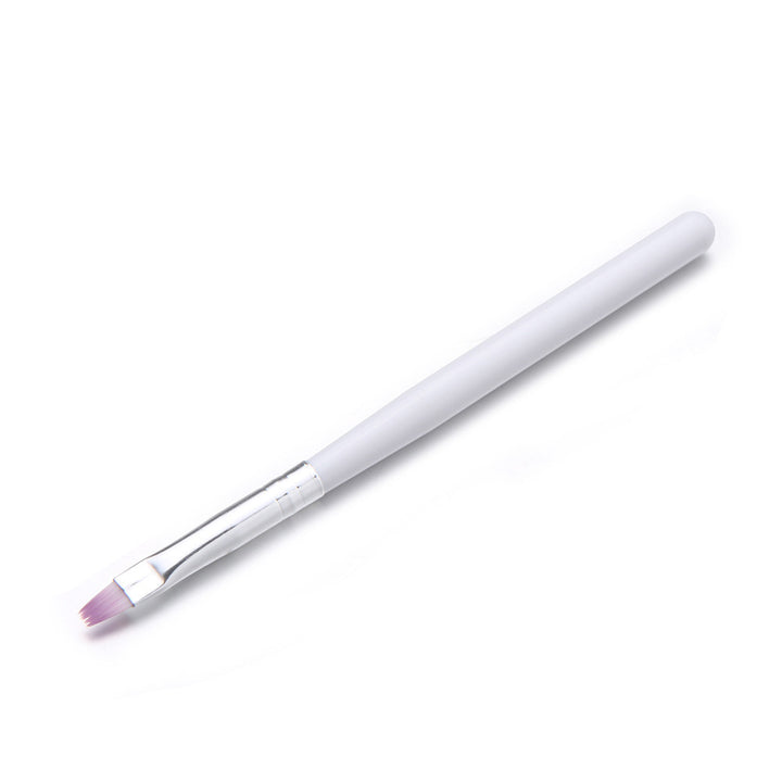 Precision Nail Art Flat Brush Bowlift