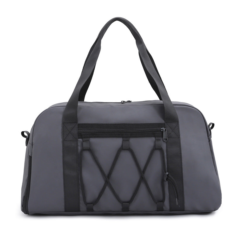 Sporty travel bag with innovative compartment system Bowlift