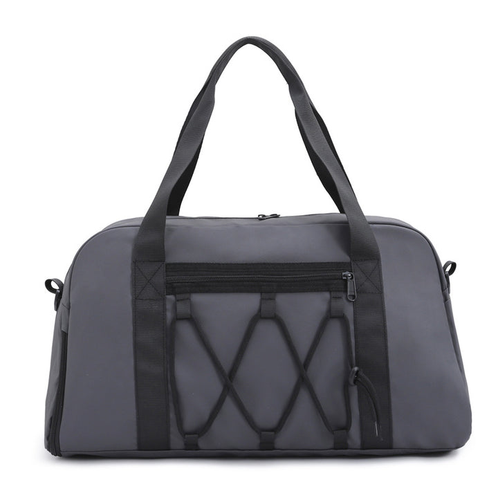 Sporty travel bag with innovative compartment system Bowlift