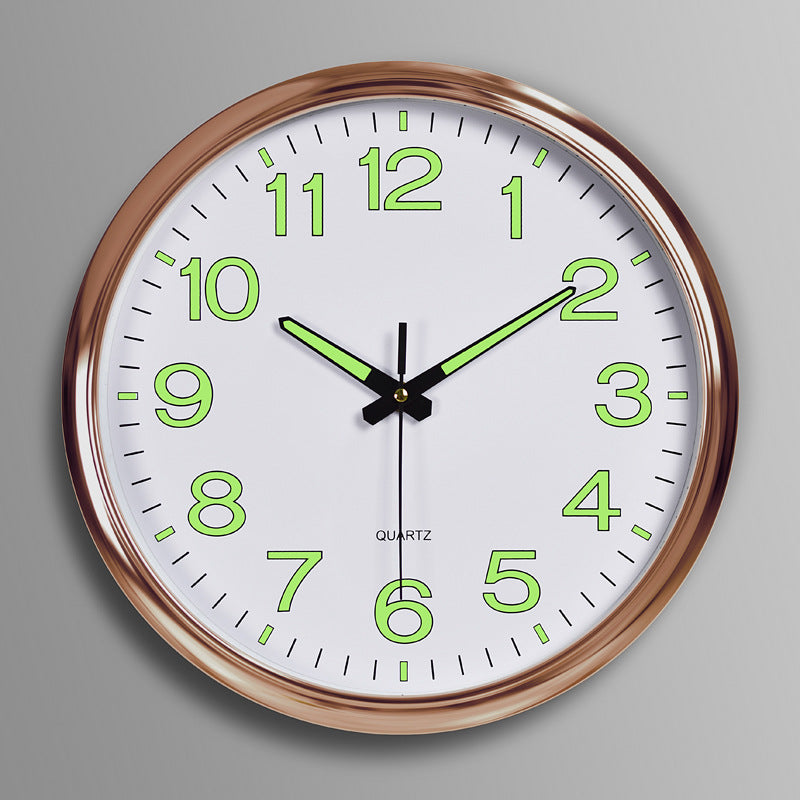BowLift | Silent Classroom Clock 30 cm - Silent & Illuminated Time