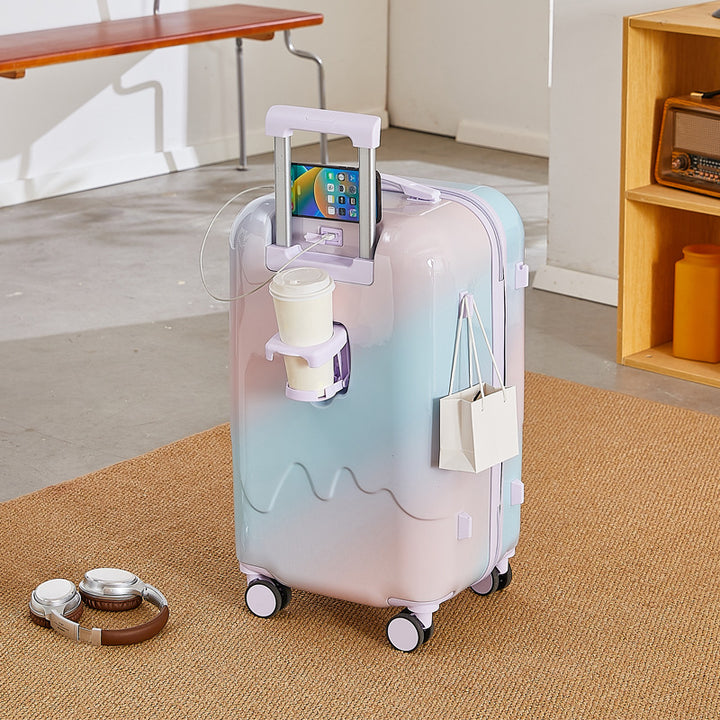 Smart Portable Travel Luggage Bowlift