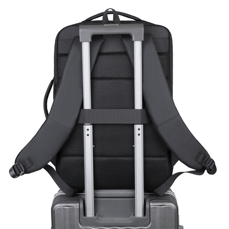Sleek Organizational Travel Backpack Bowlift