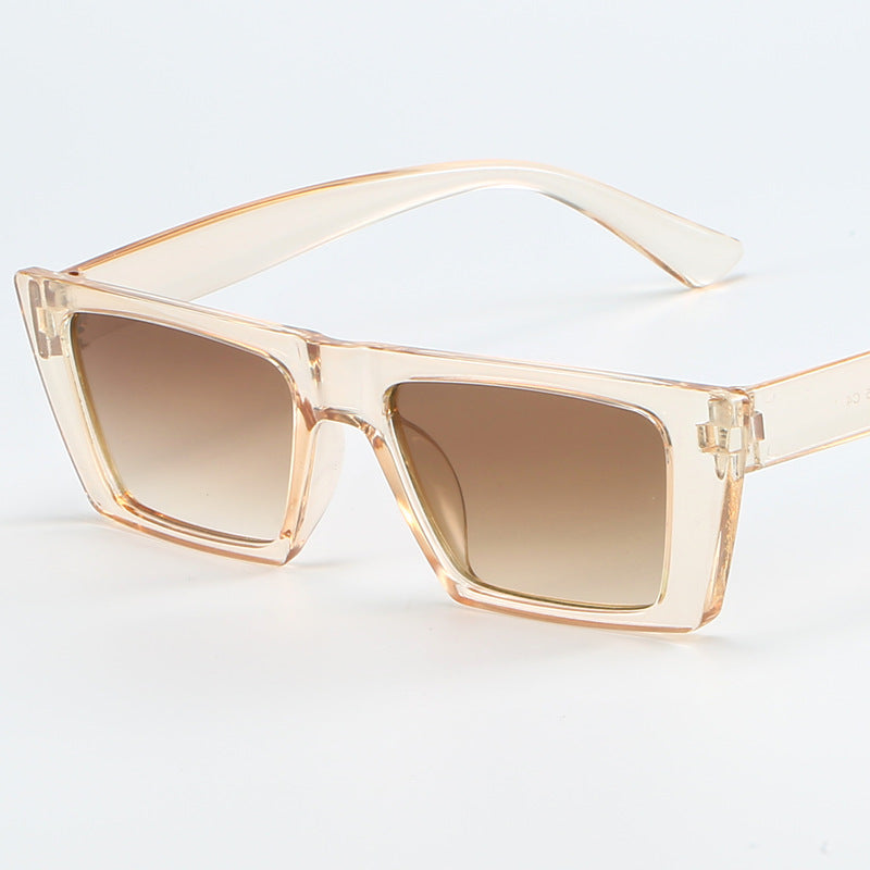 Women's geometric sunglasses with trendy, square frame Bowlift