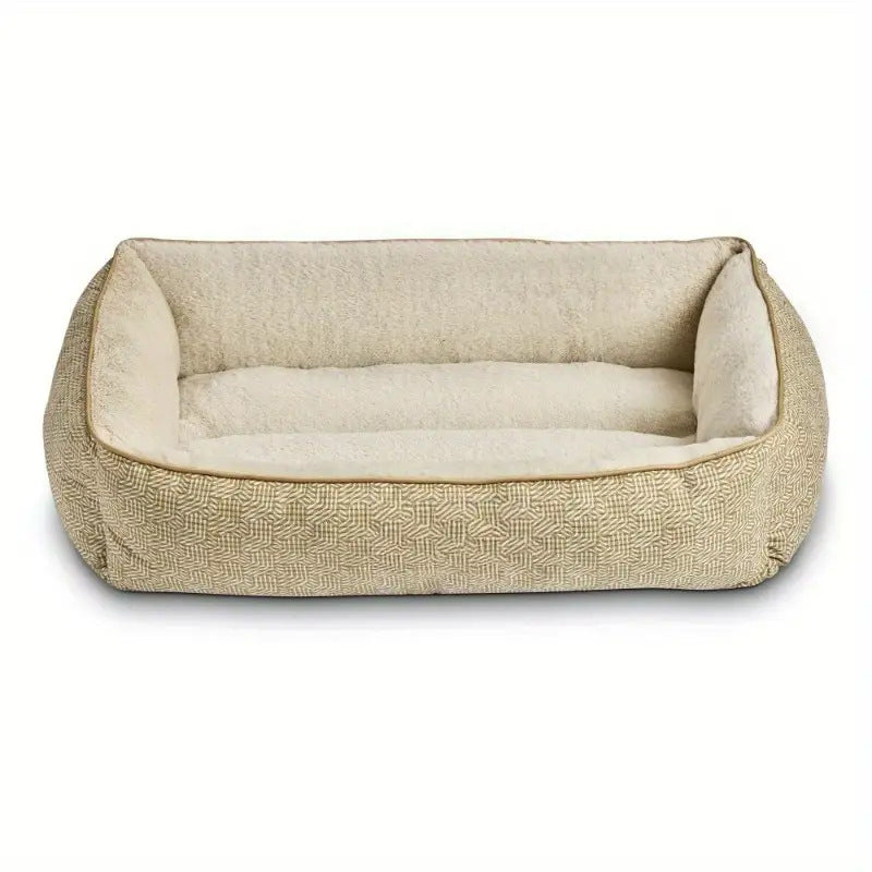 Textured Orthopedic  Lounge  Dog Bed