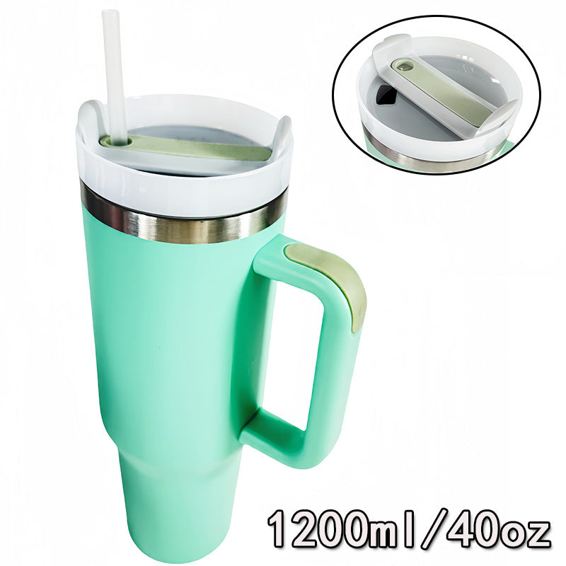 Women's Insulated Drinking Cup with Practical Handle Bowlift