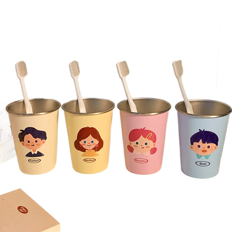 Funny toothbrush holder with cheerful character design Bowlift