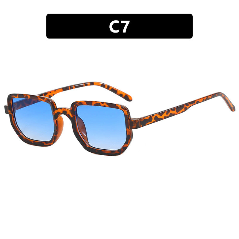 Women's geometric sunglasses with stylish frame and protective lenses Bowlift