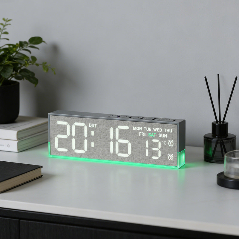 Multifunctional Digital Watch with Temperature Sensor Bowlift