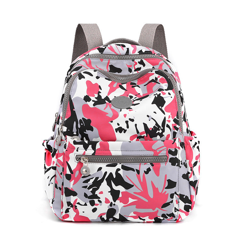 stylish backpack with fashionable floral pattern Bowlift