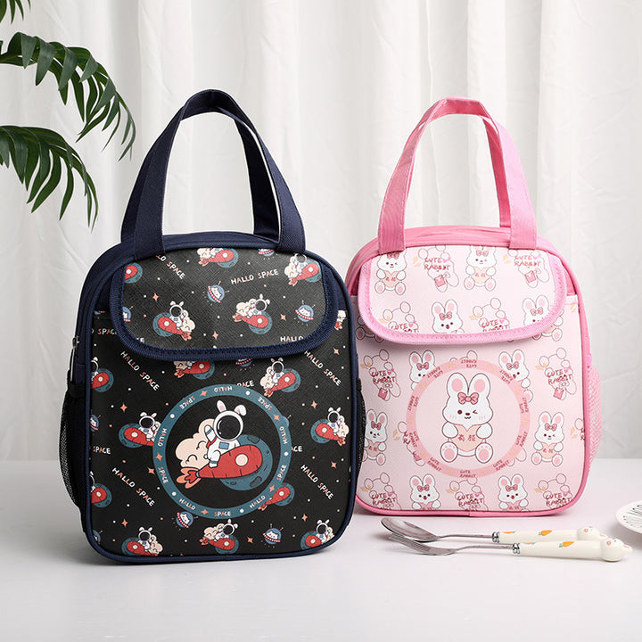 Kids Insulated Rabbit-Themed Lunch Bag Bowlift