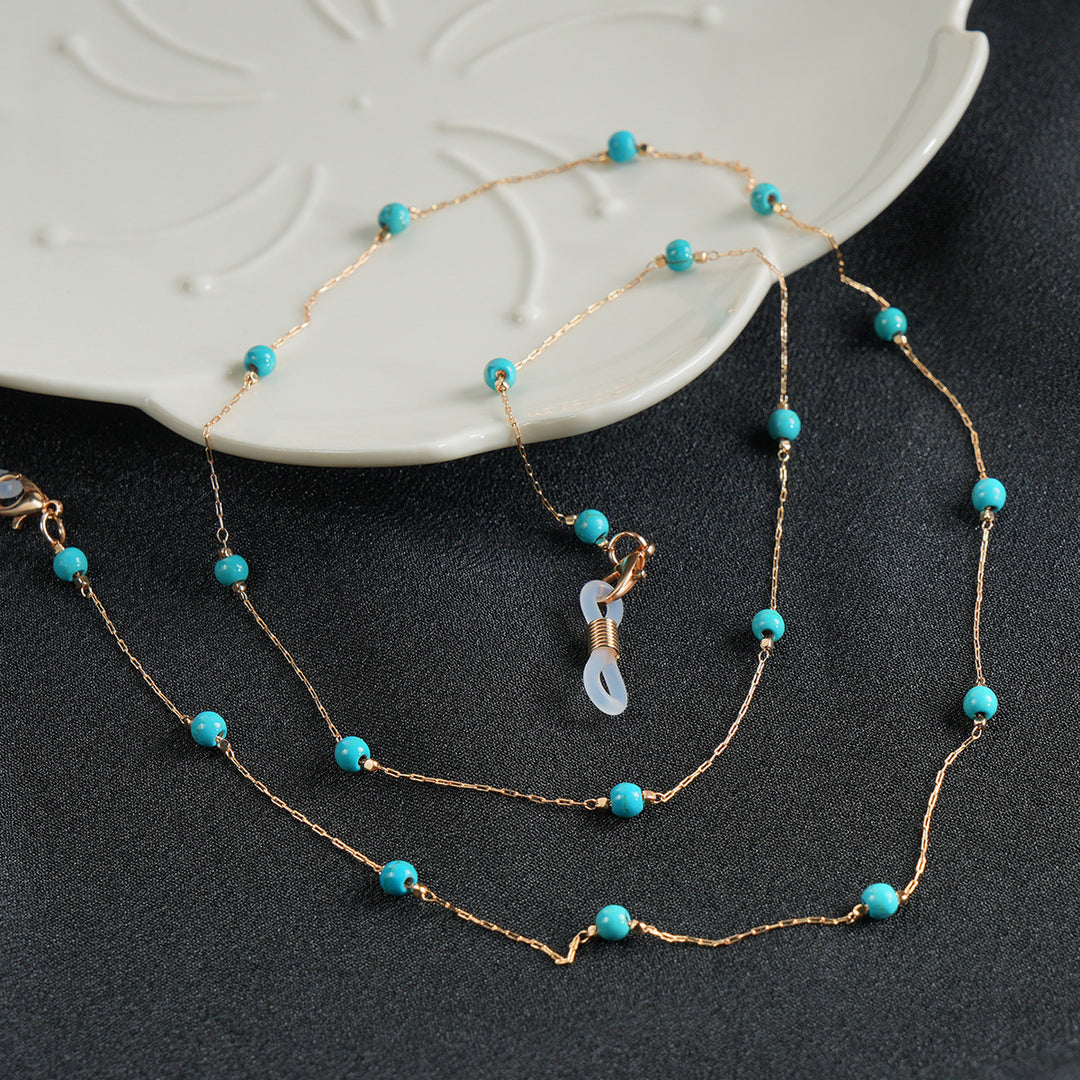 Beaded Glasses Chain Bowlift