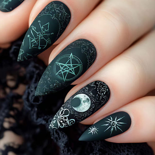 Creative and Mystical Art Nails Bowlift