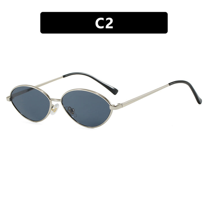 Ladies' fashionable sunglasses with oval design and polarized lenses Bowlift