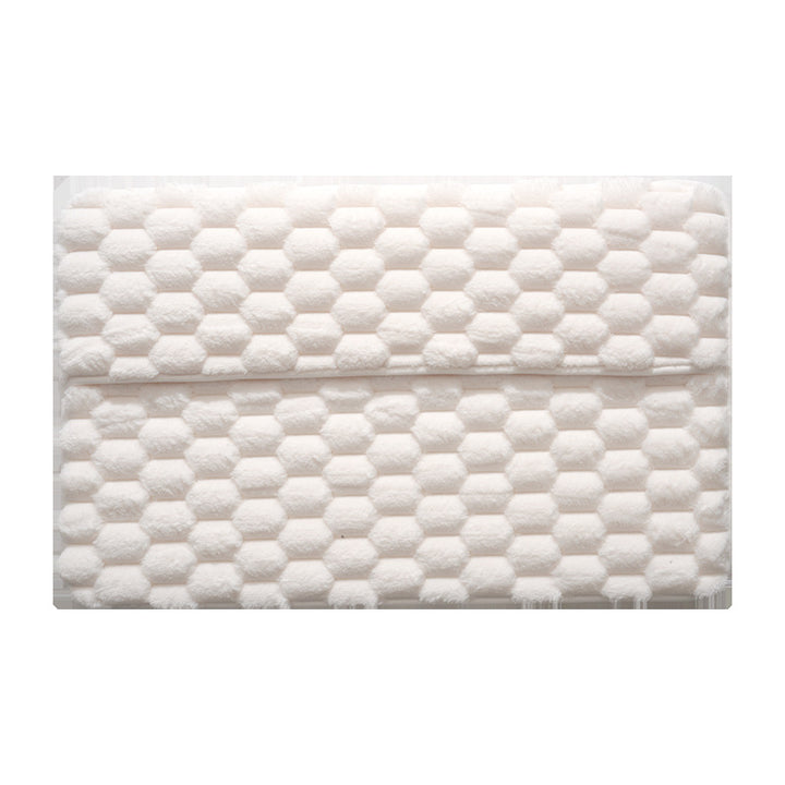 Plush Bath Mat Bowlift