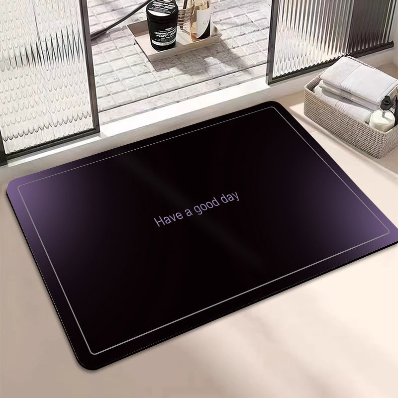 Motivational Phrase Bath Mat Bowlift