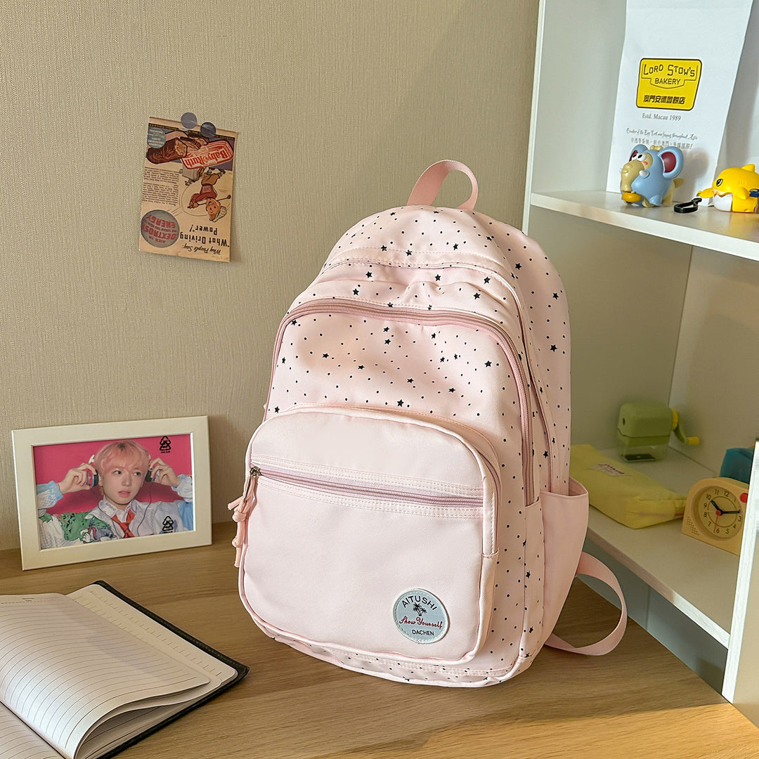 Fun Patterned School Backpack Bowlift