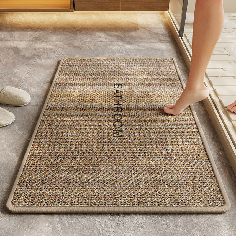 Stylish Non-Slip Bath Rug Bowlift