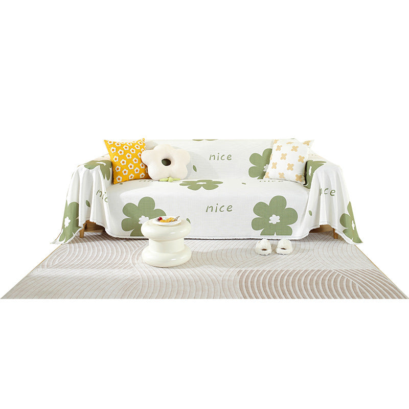 Soft Plush Bunny Pattern Throw Blanket