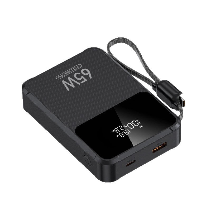 Portable power bank with intelligent fast charging function and digital display Bowlift