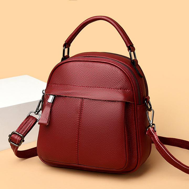 Versatile Textured Crossbody Bag Bowlift