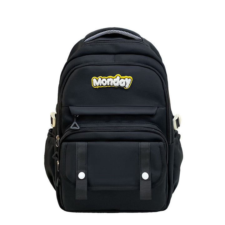 Cartoon Character Embroidered Backpack