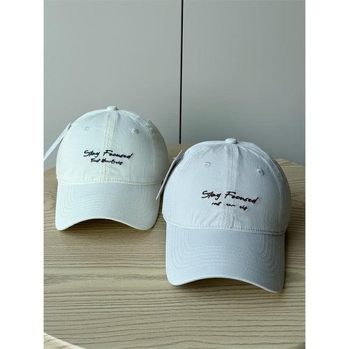 Men's Casual Cotton Embroidered Cap Bowlift