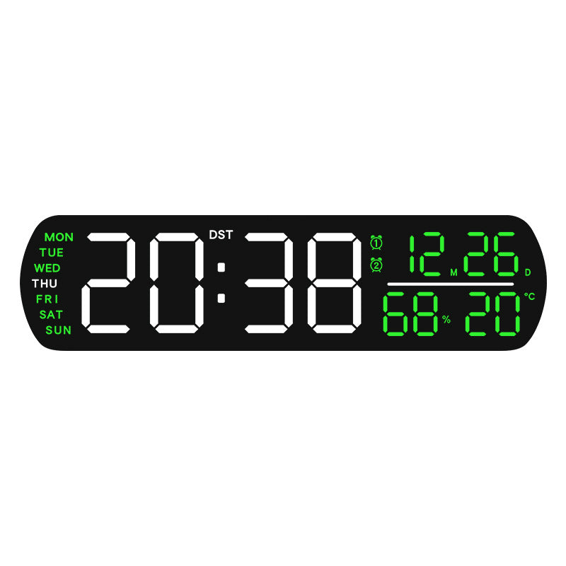 Digital weather clock with large display Bowlift