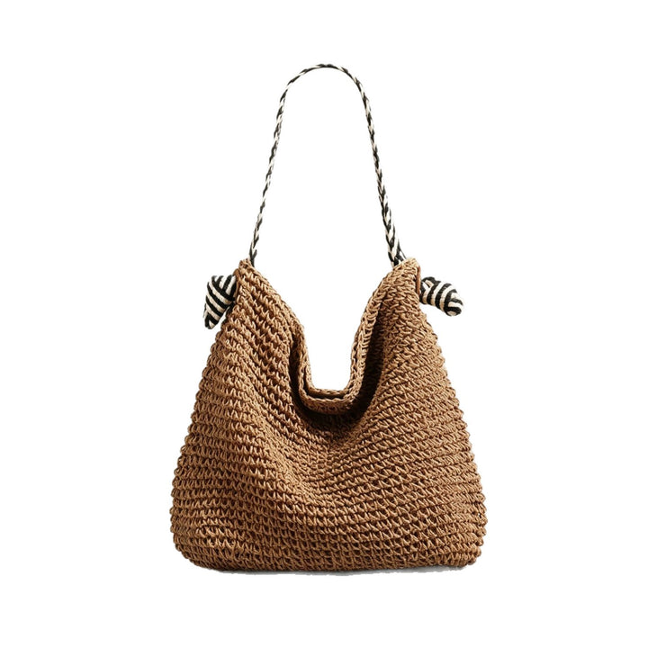 Large Handwoven Basket Shopper Bowlift