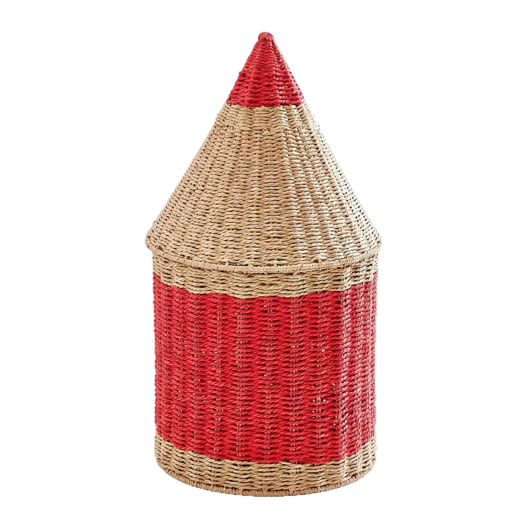 Playful storage basket in pencil design Bowlift